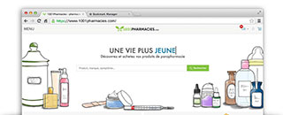 Redesign the front-end e-commerce application @ 1001pharmacies